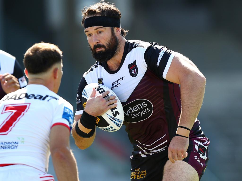 Aaron Woods might have played his last game. Picture: NRL Photos / Brett Costello