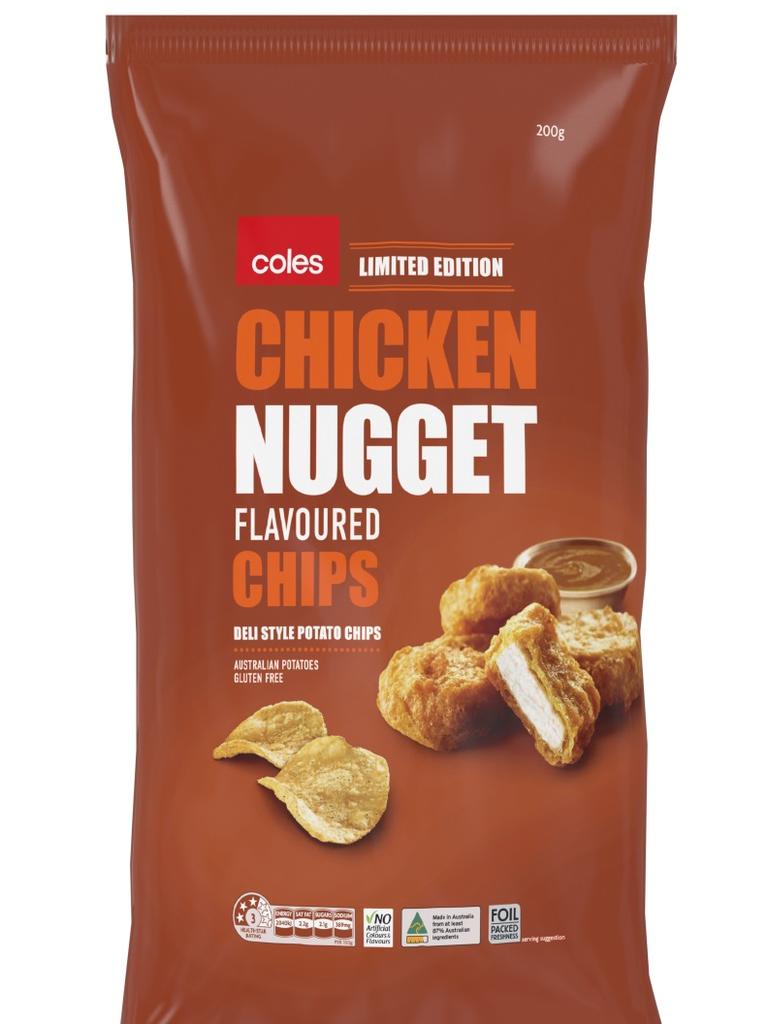 News of the new chip flavour has sparked mass excitement among shoppers. Picture: Coles