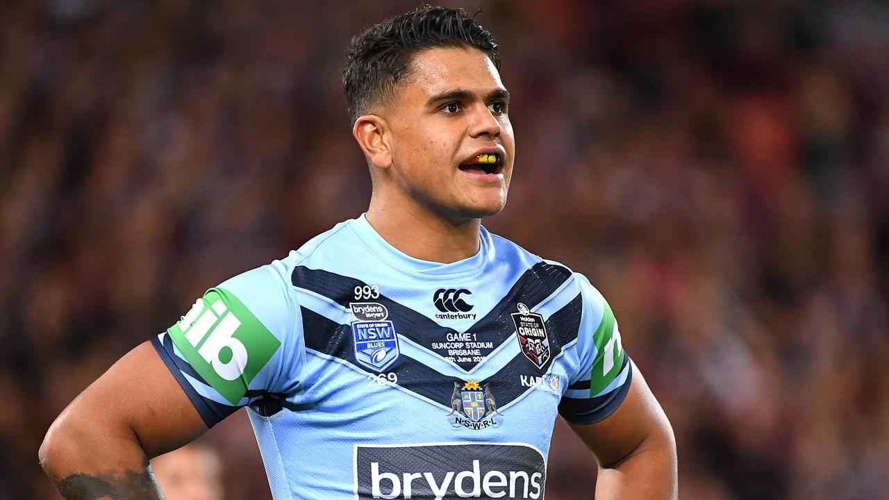 Latrell Mitchell of the Blues.