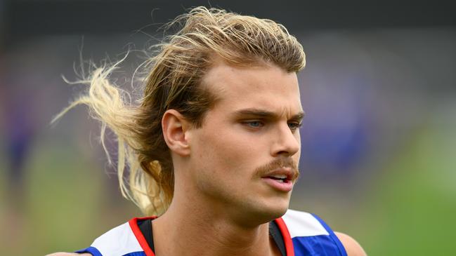 Western Bulldogs star Bailey Smith has requested a trade. Picture: Morgan Hancock / Getty Images