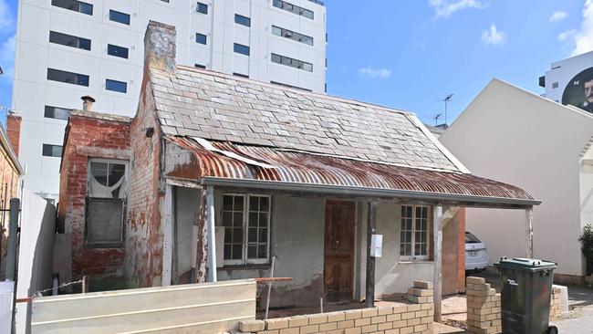 Some of the condemned houses are around Adelaide CBD. Picture: Brenton Edwards