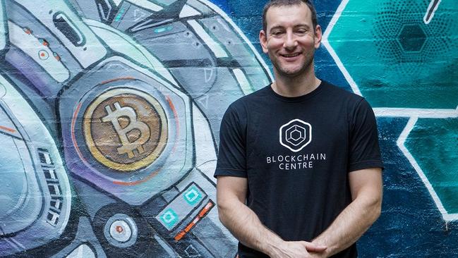Martin Davidson, co-founder of the Blockchain Centre.