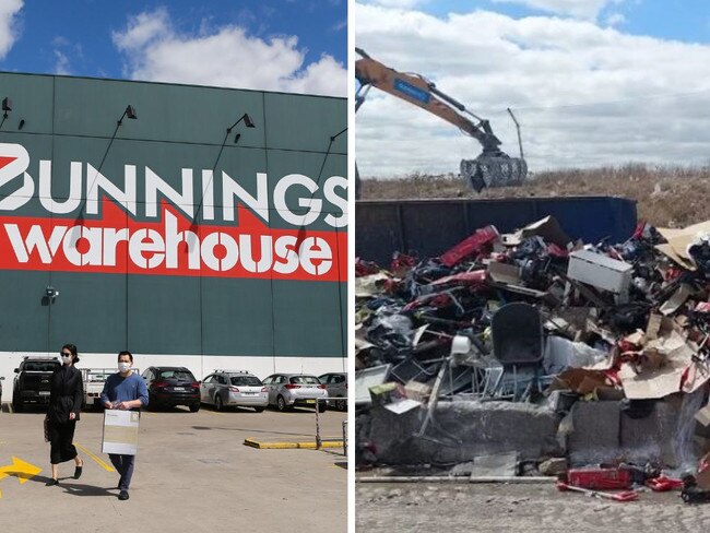 Bunnings responds to outrage over 'wasteful' photo. Picture: Supplied