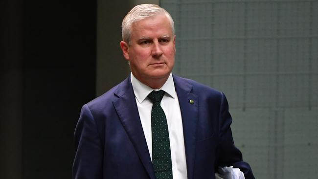 Deputy Prime Minister Michael McCormack’s supporters concede that he is at risk of losing the majority support of his partyroom. Picture: AAP