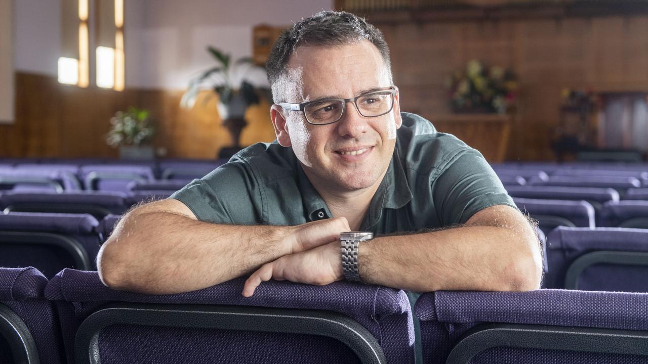 Pastor Joe Azzopardi leads the Seventh-day Adventist Church in Hume St. Picture: Nev Madsen