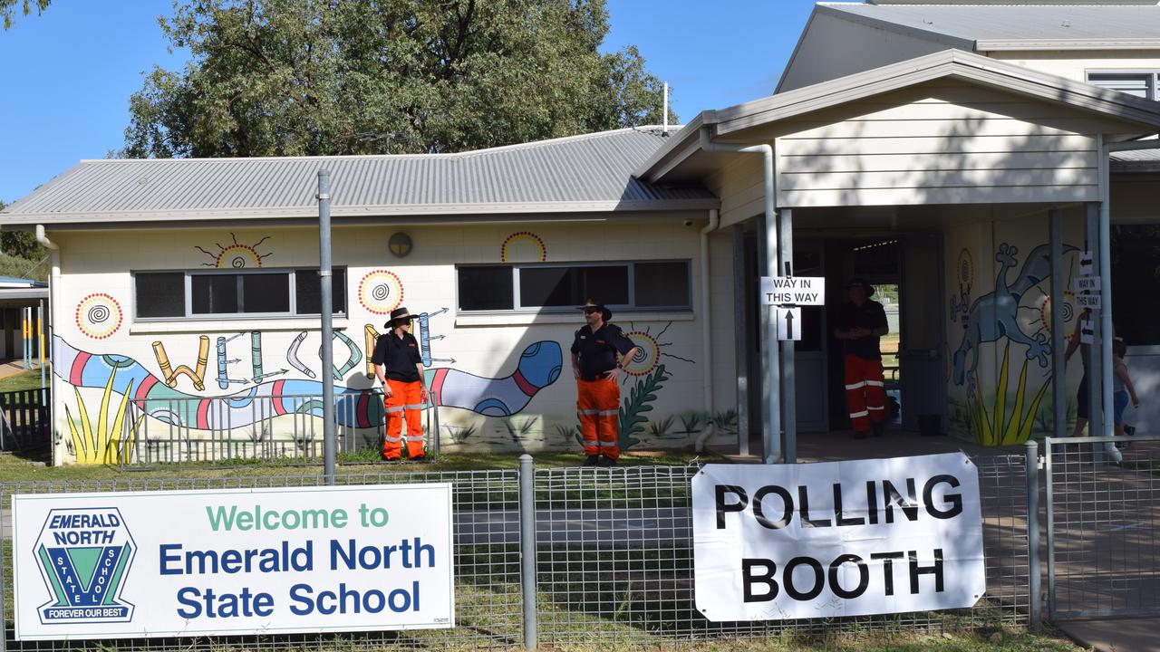 Emerald voters ‘trickle’ to polling booths | The Courier Mail