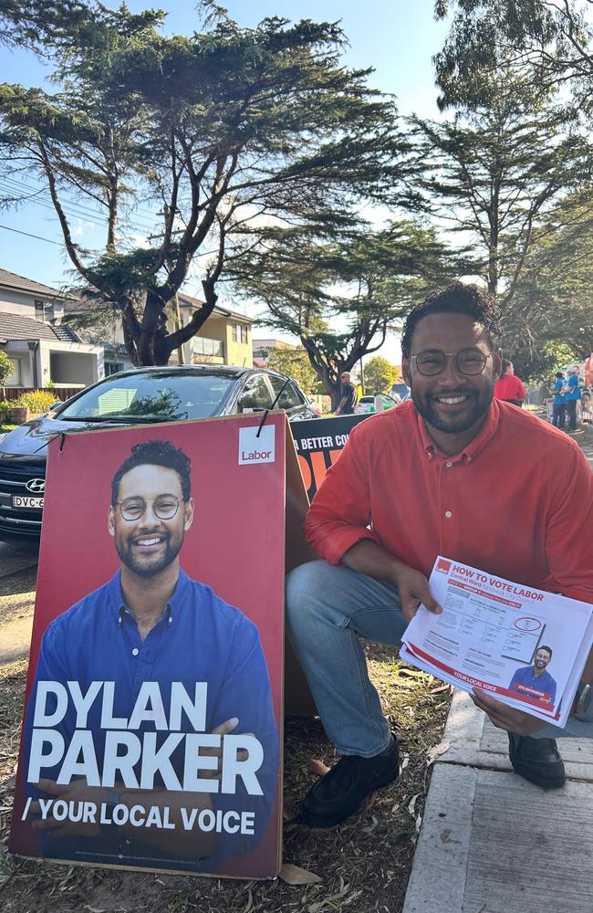 Former mayor and returning councillor Dylan Parker in front of South Sydney High School. Picture: Tileah Dobson