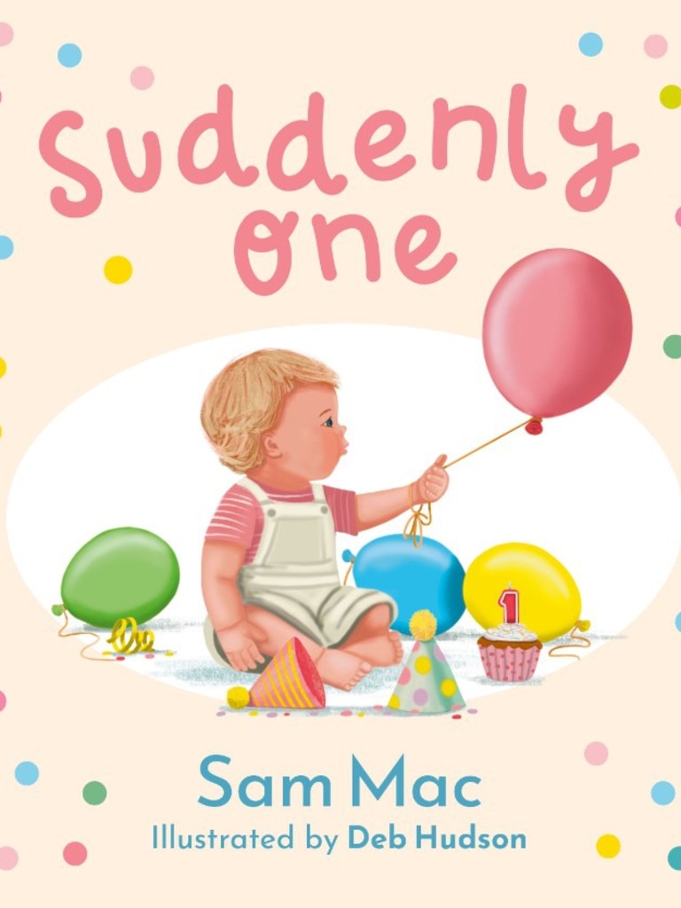 Sam Mac's new book Suddenly One. Picture: Supplied.