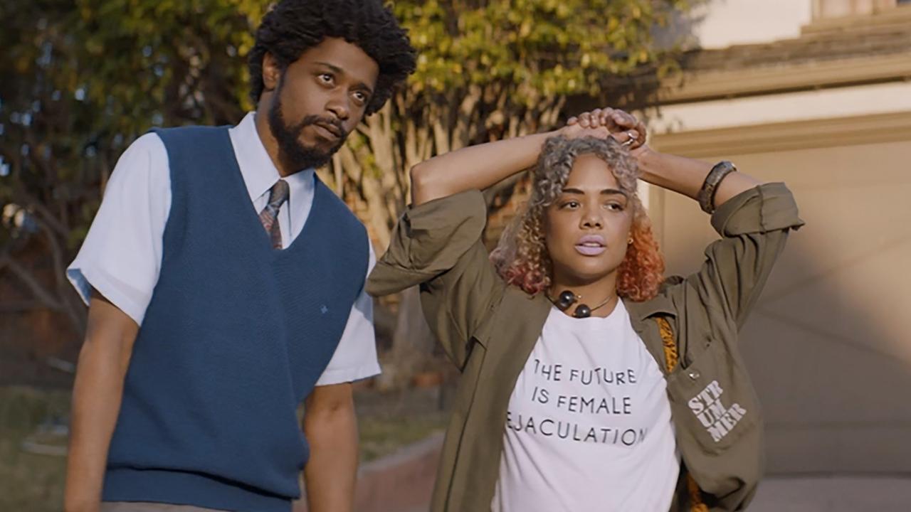 In Sorry to Bother You with Lakeith Stanfield, also out today