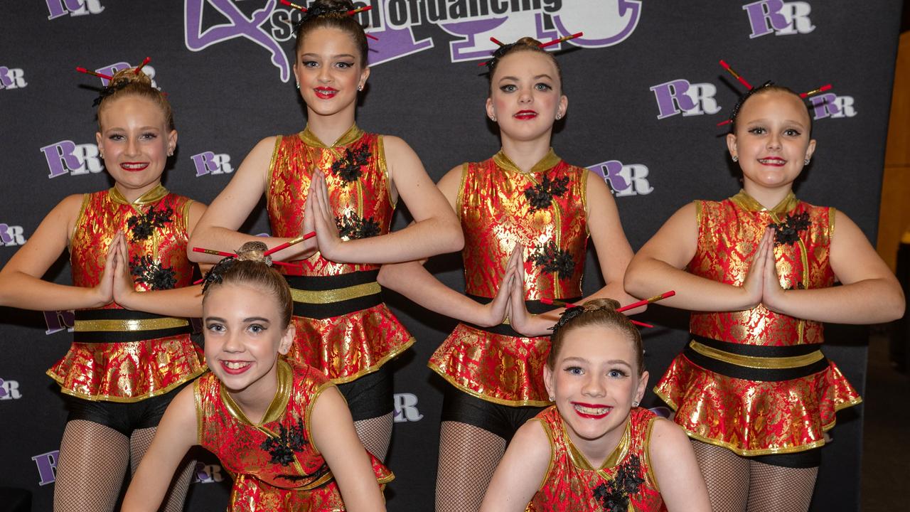 Eryn Day, Tamyka Walker, Sydelle Szepanowski, Hope Hansen, Lucy Patterson and Kara Smith at the 76th Mackay Eisteddfod Monday 2 October 2023 Picture: Michaela Harlow
