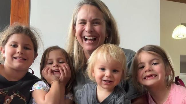 Former Olympic swimmer and mother Libby Trickett pictured with and without her children and waiting for the arrival of baby 5 Picture Instagram