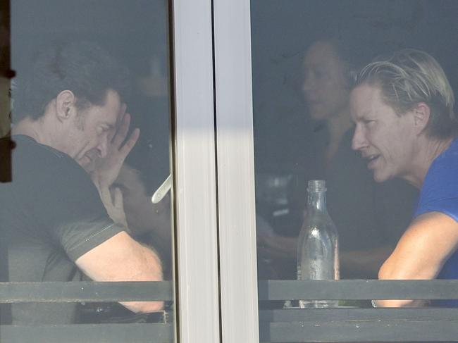 The duo enjoyed a bite to eat at North Bondi Japanese spot, RAW Bar. Picture: MEDIA-MODE