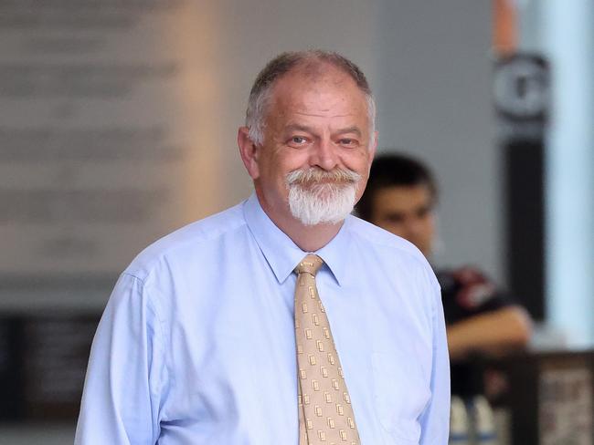 Michael Bosscher leaving the Supreme Court of Qld. Picture: Liam Kidston