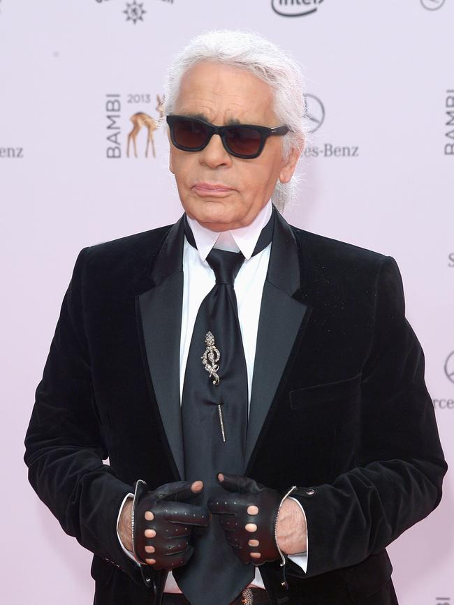 Lagerfeld circa 2013. Picture: Luca Teuchmann/Getty