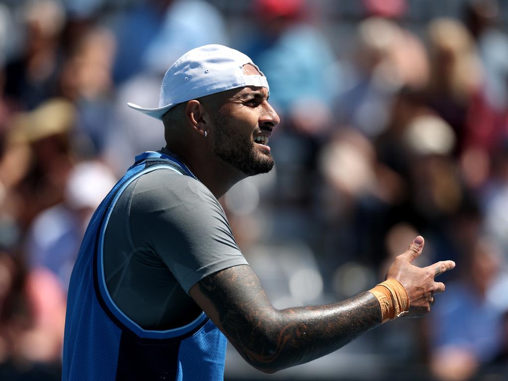 Nick Kyrgios has made his next big money move after splitting with his girlfriend of four years Costeen Hatzi. Picture: Getty