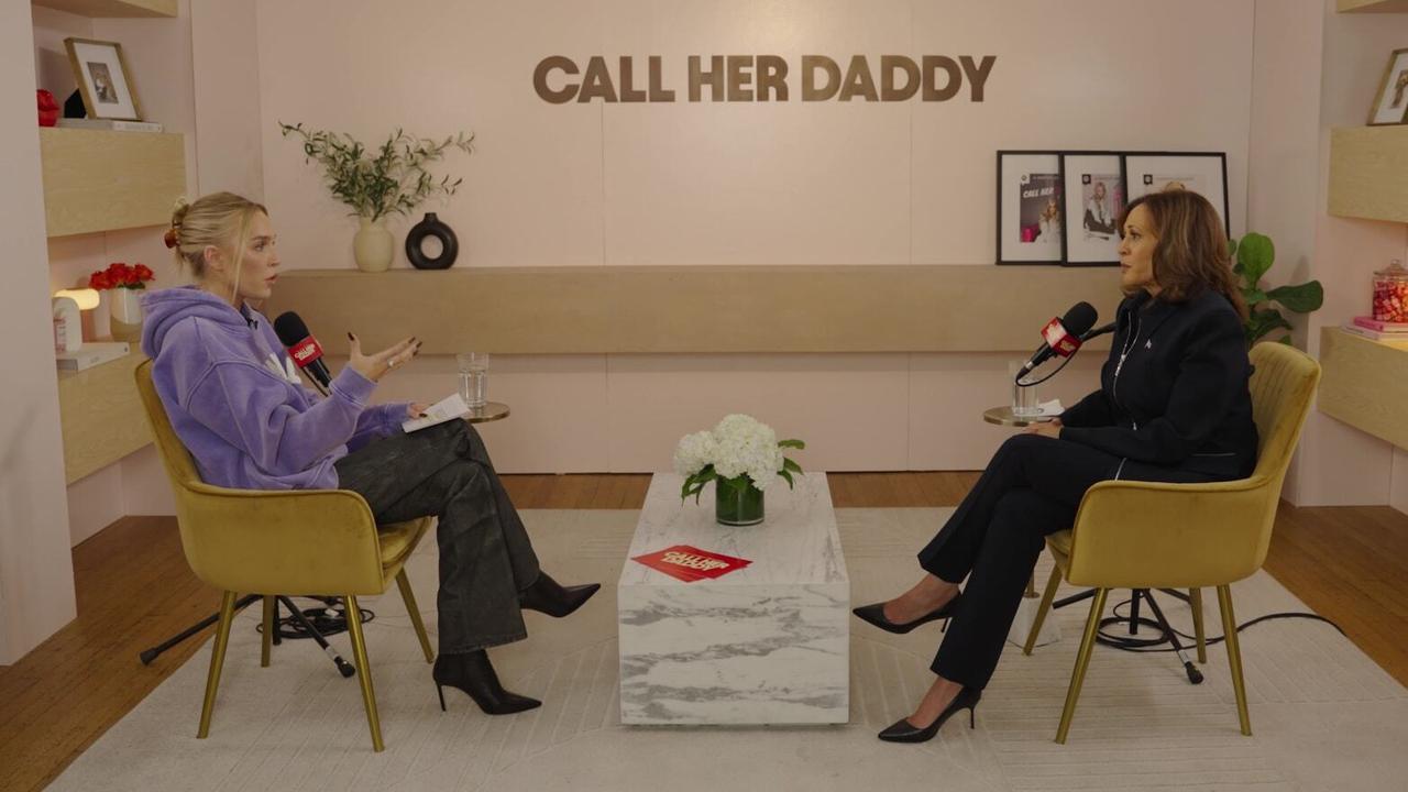 Vice President Kamala Harris sat for an interview with Alex Cooper on the sex-positive “Call Her Daddy” podcast.