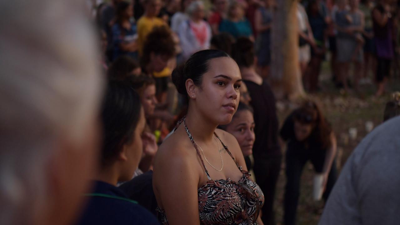 Protestors at the #JusticeforCassius vigil. Picture: (A)manda Parkinson