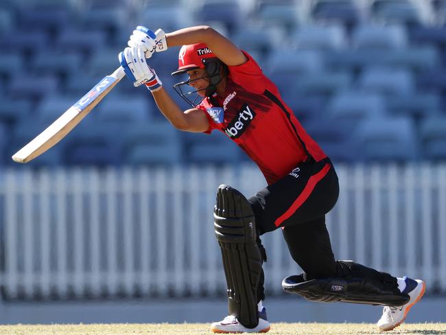 Harmanpreet Kaur of the Melbourne Renegades. Picture: GETTY