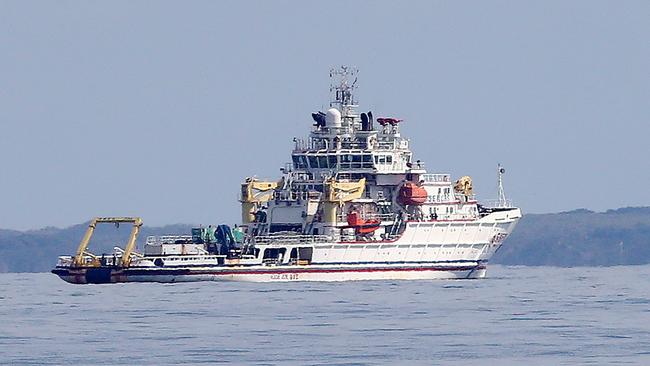 Security experts suspect the Dong Hai Jiu 101 has been spying on Australia.