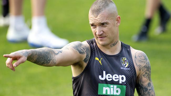 Can you take the risk of not picking Dustin Martin? Picture: Sarah Matray