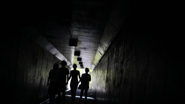 Co-responder teams of police and youth justice workers have engaged with almost 170 young people since they began patrolling the streets of Mackay. Picture: Nicholas Falconer