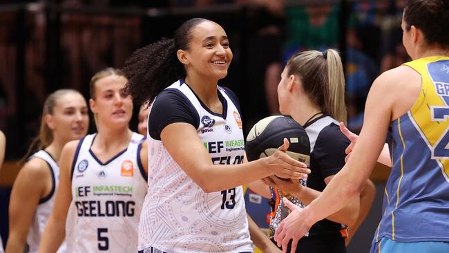 Geelong United’s Haley Jones has been crowned the club’s first MVP. Picture: Kelly Defina/Getty Images