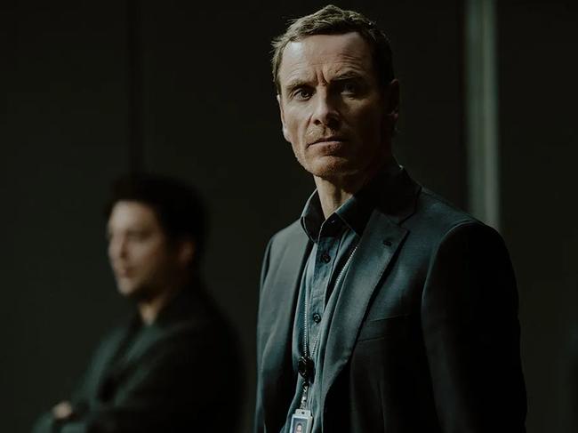 Michael Fassbender in The Agency. Picture: Luke Varley/Paramount+