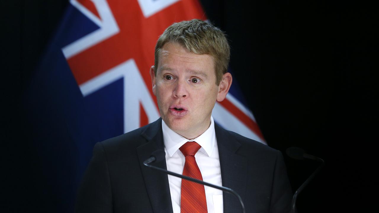 Minister COVID-19 Response Chris Hipkins made the travel announcement on Tuesday. Photo: Hagen Hopkins/Getty Images