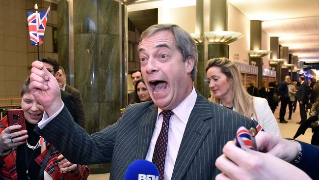 Nigel Farage. Picture: AFP