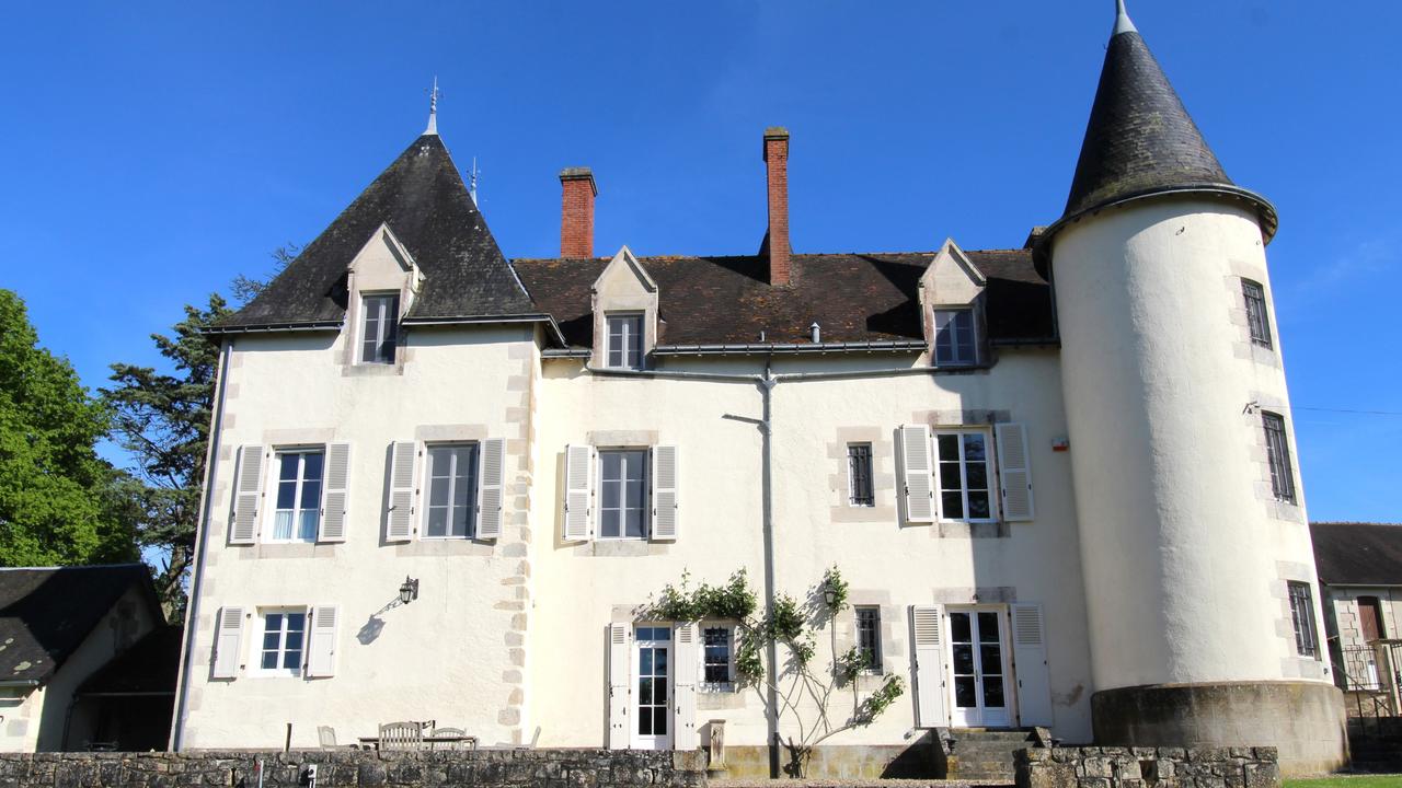 Set on 5.05ha close to a forest, this renovated 13-room chateau in Haims, France, is for sale with a €460,000 asking price, which equals $768,616 in Australian dollars. Picture: Leggett Immobilier France.