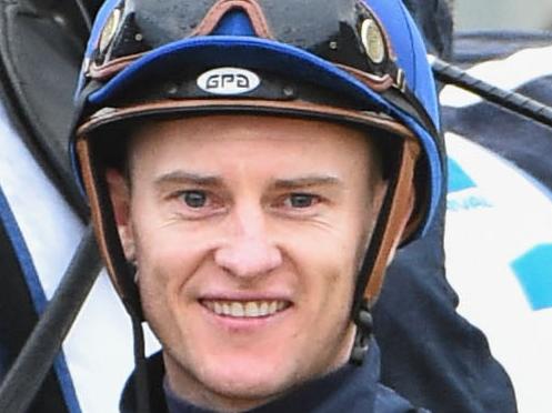 MELBOURNE, AUSTRALIA - OCTOBER 12: Zac Purton poses with Fame Game from Japan after he rode the horse during a trackwork session at Werribee Racecourse on October 12, 2015 in Melbourne, Australia. Fame Game is one of the favourites for Saturdays Group One Caulfield Cup. (Photo by Vince Caligiuri/Getty Images)