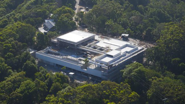 Chris Hemsworth and Elsa Pataky’s sprawling site at Broken Head in Byron Bay Shire. Picture: Matrix