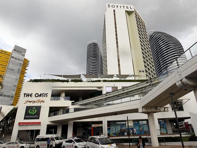 The Oasis Shopping Centre, Broadbeach.