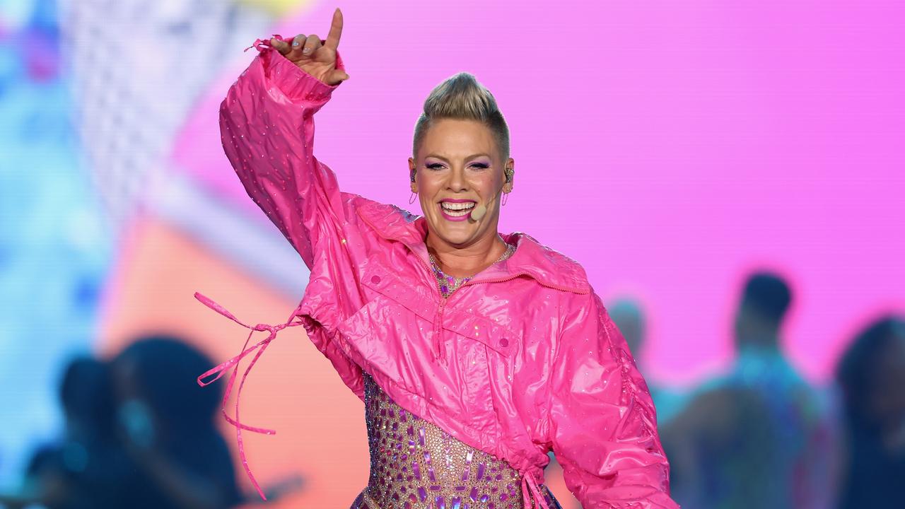 P!nk broke box office records in Australia with her Summer Carnival stadium shows. Picture: Christian Petersen/Getty.