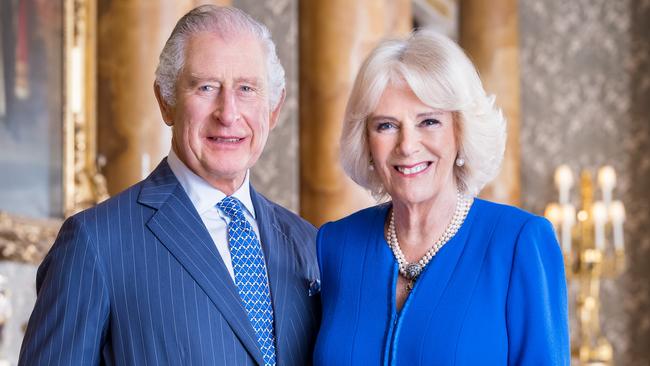 King Charles III and Camilla, Queen Consort last week. Picture: Getty Images