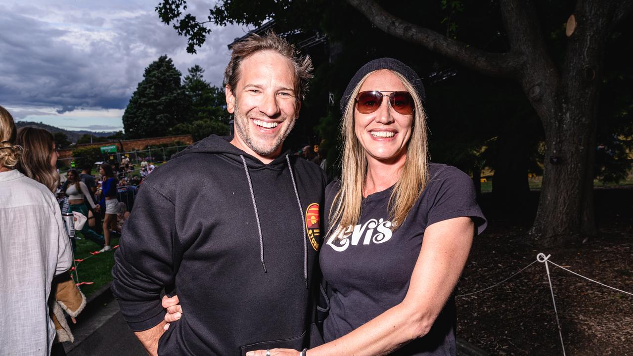 Sean and Iona Rosson SummerSalt Festival at the Royal Botanical Gardens, Hobart. Picture: Linda Higginson