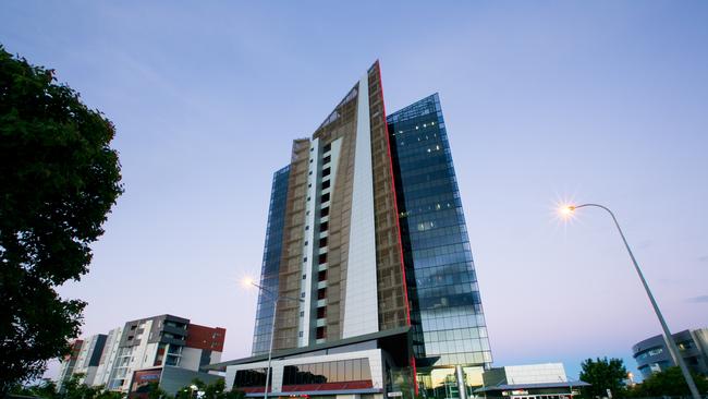 The Rocket building at Robina Town Centre Drive, Robina.