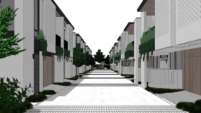 Artist impression of the 15-unit complex at Norton St, Ballina. Picture: Supplied