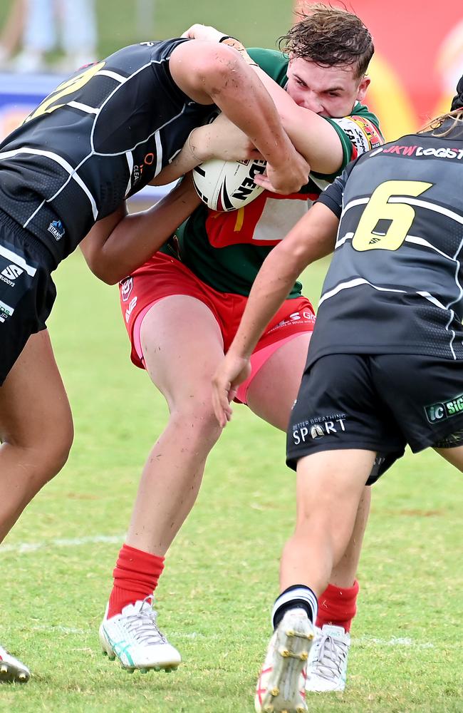 Wynnum Manly player Cooper Young. Picture, John Gass