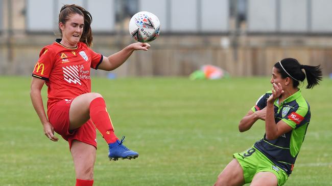 American centre back Julia Ashley turned down an opportunity to join US club Sky Blue FC in favour of a stint in Sweden. Picture: Mark Brake/Getty Images