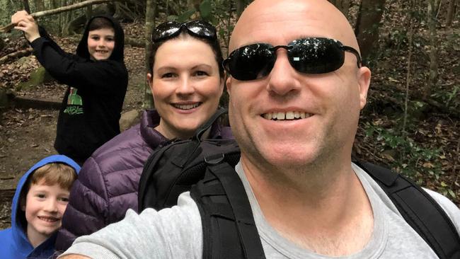 Fiona MacDonald, husband Matthew King and sons Hamish King, 8, and Archer King, 6 are heading back home to Melbourne on Wednesday after an unforgettable trip.