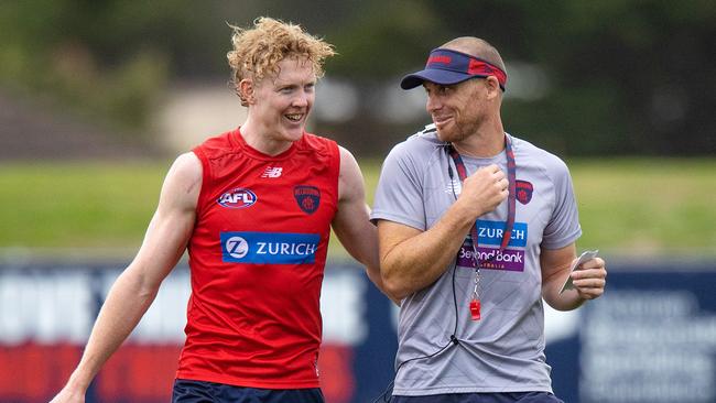 Clayton Oliver had a rare quiet game against Port Adelaide. Picture: Mark Stewart