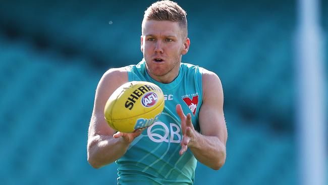 Hannebery has struggled with a groin injury. Picture: Phil Hillyard