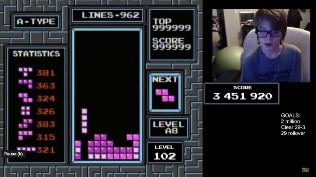Before Gibson’s groundbreaking achievement, players believed it was only possible to play up to level 29. Picture: YouTube