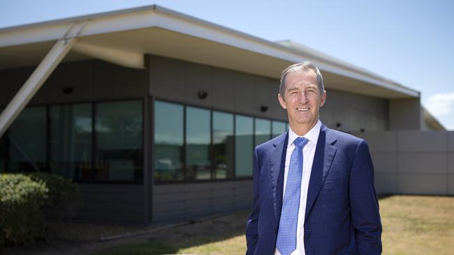 John Tormey from Brisbane Airport, where Downer Group has secured a big leasing deal on a Qantas Drive facility.