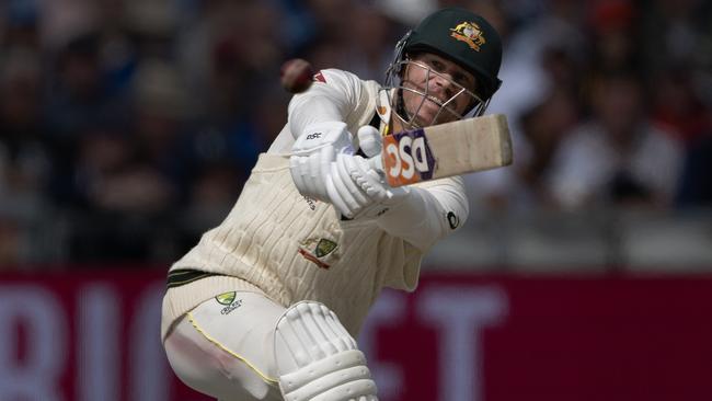 Warner has amassed an aggregate count of 201 runs across 8 innings this Ashes series. Picture: Visionhaus/Getty Images