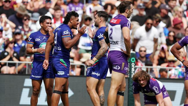 Ali Leiataua will be pushing for a starting spot after a dominant display at right centre. Picture: Fiona Goodall/Getty Images