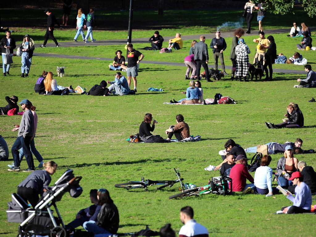 Lockdown in Sydney. Picture: NCA NewsWire/Nicholas Eagar