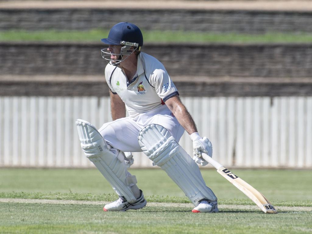 Darren Koch bats for Met Easts.