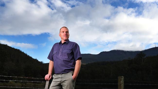 Vica Bayley spokesman for Residents Opposed to the Cable Car at Waterworks Reserve in South Hobart. Picture: NIKKI DAVIS-JONES